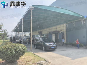 悬空移动推拉工厂雨棚定制 纺织品遮篷的实用解决方案