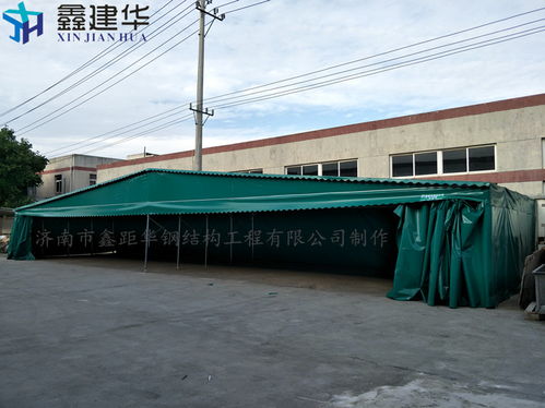 历城区户外仓储推拉篷、工地遮阳棚与电动雨蓬批发订制服务——纺织品遮篷应用解析